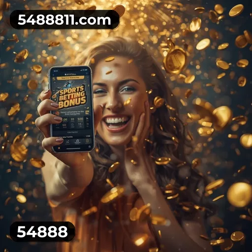 Imagem promocional da 54888 mostrando a plataforma e suas vantagens
