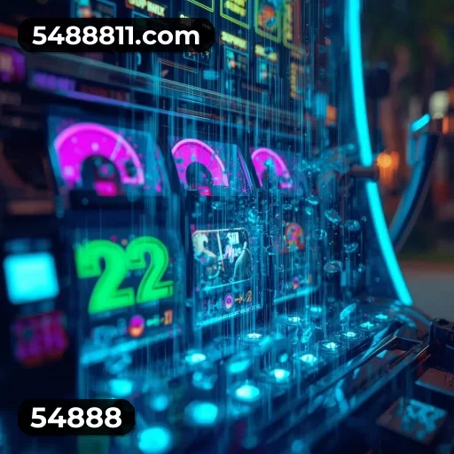 Imagem promocional da 54888 mostrando a plataforma e suas vantagens