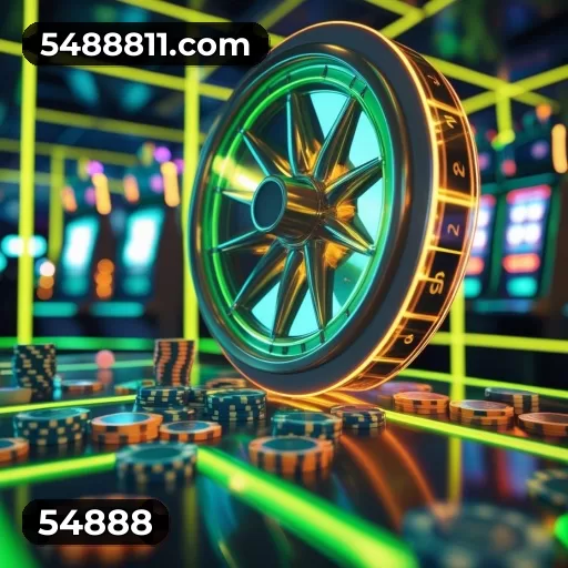 Imagem promocional da 54888 mostrando benefícios e ofertas da plataforma