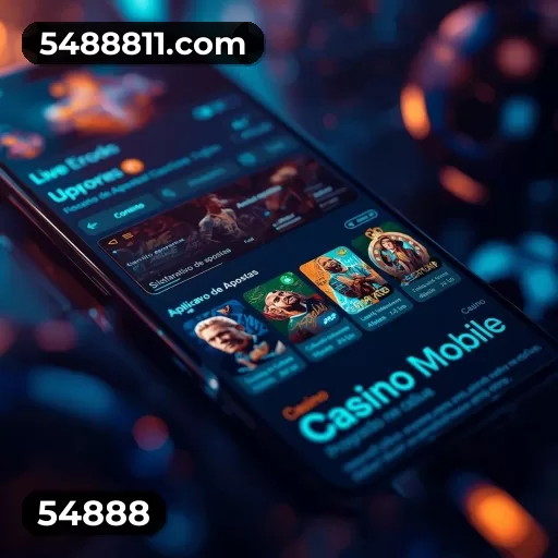 Imagem promocional da 54888 ilustrando a plataforma e seus diferenciais