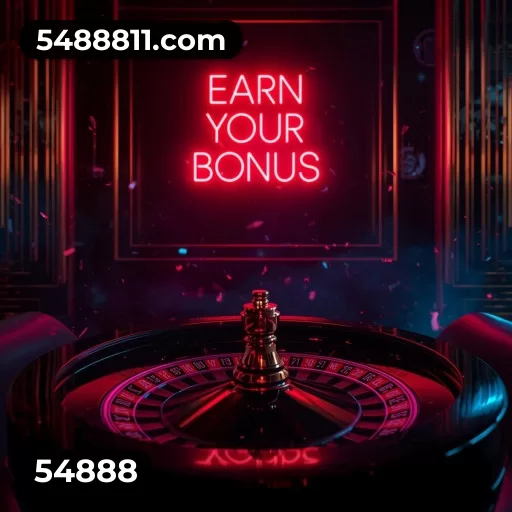 Imagem promocional da 54888 apresentando a plataforma e seus recursos